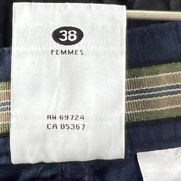 Columbia WOMEN'S SHORTS 5" INSEAM COTTON NAVY BLUE SIZE‎ 6 - Picture 9 of 11